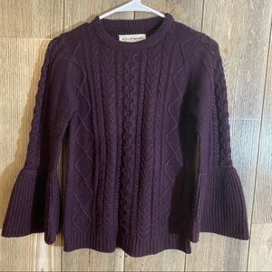 La Nouvelle Renaissance Cable Knot Sweater Size S